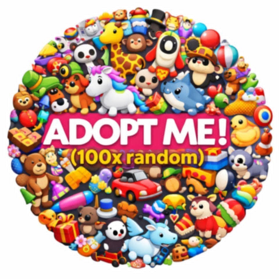 ADOPT 🌸 ME 🌸 100X RANDOM, Legendary, ultra rare, rare, common, uncommon