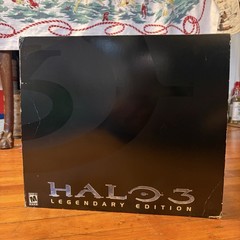 Microsoft Halo 3 Legendary Edition Collector’s Box 2007 Open Box! Read!! Incomp