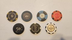 Fallout New Vegas Collector’s Edition Lucky 7 Poker Chips Set