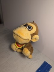 Jakks Pacific 2015 World of Nintendo Baby Donkey Kong Stuffed Plush 6in RARE!