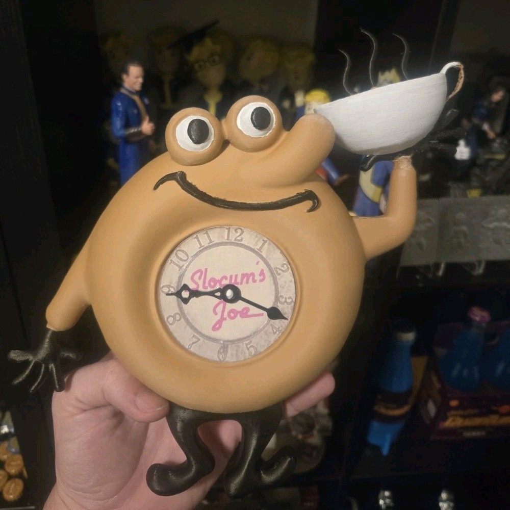 Slocum’s Joe Fallout Collectible Novelty Wall Clock Analog Character Design