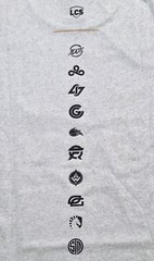 League Of Legends Old School Lcs T-shirt. New, Size S. Official Riot Merchandise
