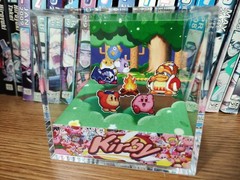 Kirby Meta Knight King DededeHandmade Diorama – Kirby Retro Gaming Cube – Fanart