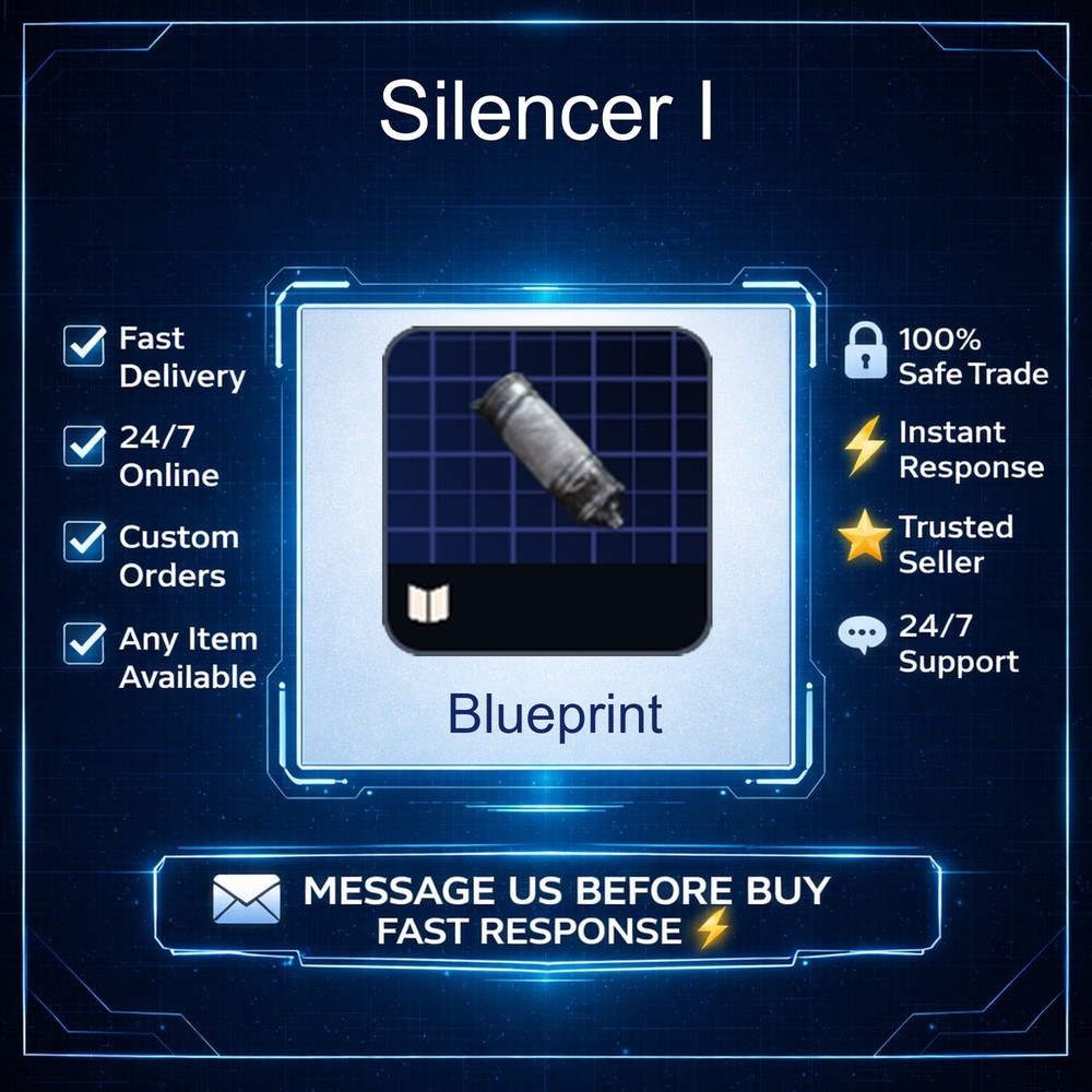 ARC Raiders Silencer I Blueprints – All Blueprints Available