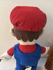 Talking Super Mario Plush Figure 1997Inc. Nintendo WORKS Donkey Kong As Well