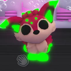 | Neon Dragon Fruit Fox | CHEAP AND FAST DELIVERY ✅ Adopt From Me