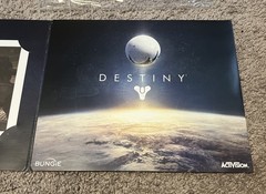 Destiny Trifold Lithographs Limited Edition GameStop Promo few sealed low number