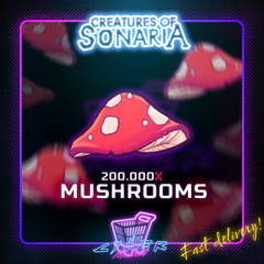 200k Mushrooms | Roblox | Creatures Of Sonaria | COS | Fast Delivery