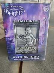 Batgirl Insignia ingots Limited Edition 5000 Worldwide Gotham Knights – Sealed!!