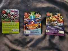 Various Advertisements For Nintendo Switch Hang Tab Store Advertising