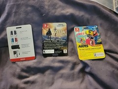 Various Advertisements For Nintendo Switch Hang Tab Store Advertising