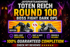 DEICIDE Dark Ops Calling Card Toten Reich Easter Egg Round 100 BO7 Zombies RARE