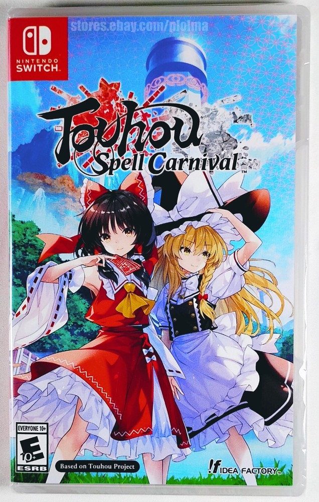 TOUHOU SPELL CARNIVAL Sealed / IMPERFECT Nintendo Switch Game ESRB Release