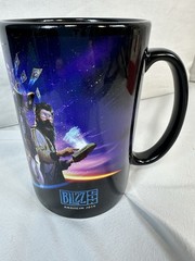 Blizzard BlizzCon 2019 Exclusive Ceramic Mug 18oz Coffee Cup WOW Overwatch Rare