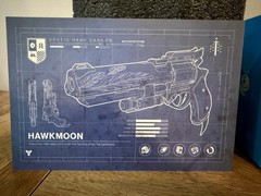 Destiny 2 Bungie Rewards Hawkmoon Miniature Polystone Replica – NEVER OPENED