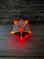 Glowing Mysterious Artifact, Baldur’s Gate Prop, Nightlight Relic