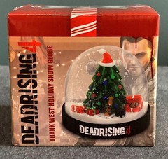 NIB Dead Rising 4 Frank West Holiday Snow Globe GameStop Preorder Bonus 2016