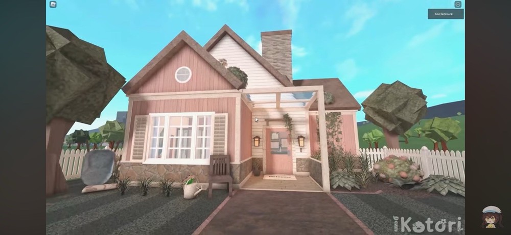 BLOXBURG CUTE COTTAGE HOUSE.CHECK DESCRIP.FAST BUILDER FOR AFFORDABLE PRICE