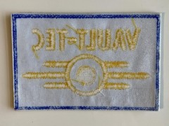 FALLOUT VAULT-TEC JUMPSUIT PATCH (Vault-Tec Blue) Game Memorabilia-Prop-Replica