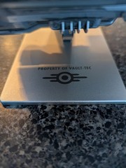 IN HAND Fallout Series Pip-Boy Die-Cast Replica – The Wand Company – No Box