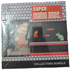 Super Mario Bros Collectors Bundle Gift Set, Nintendo, Culturefly, Figure, Glass