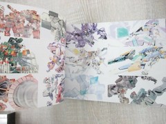 VIRTUAL ON Cyber Troopers 4 CHRONICLE 15 Art Book Xbox360 Katoki Hajime 2010 Ltd
