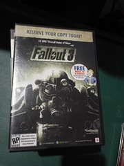 Fallout 3 Bethesda 2008 Preorder Promo Soundtrack CD + Poster ML433
