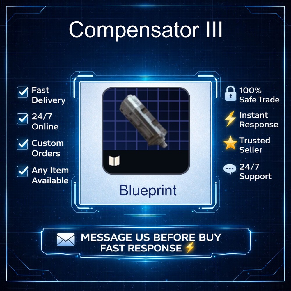 ARC Raiders Compensator III Blueprints – All Blueprints Available