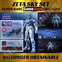 Halo Infinite Zeta Sky GameStop Pre Order Bonus (Almost Gone)