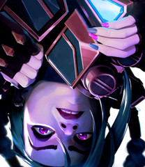 Jinx Arcane Poster 11×17″ – League Of Legends gaming videogames netflix