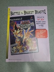 Yu-Gi-Oh Capsule Monster Coliseum Playstation Print Ad 2005 8×11 Great To Frame