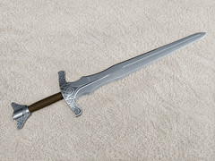 The Elder Scrolls V: Skyrim Steel Sword Prop Full Sized Replica Cosplay Display