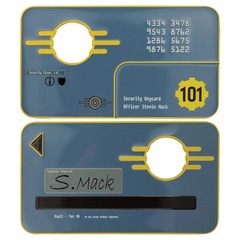 Fallout 3 Vault 101 Limited Edition Security Keycard Replica – NUMBERED