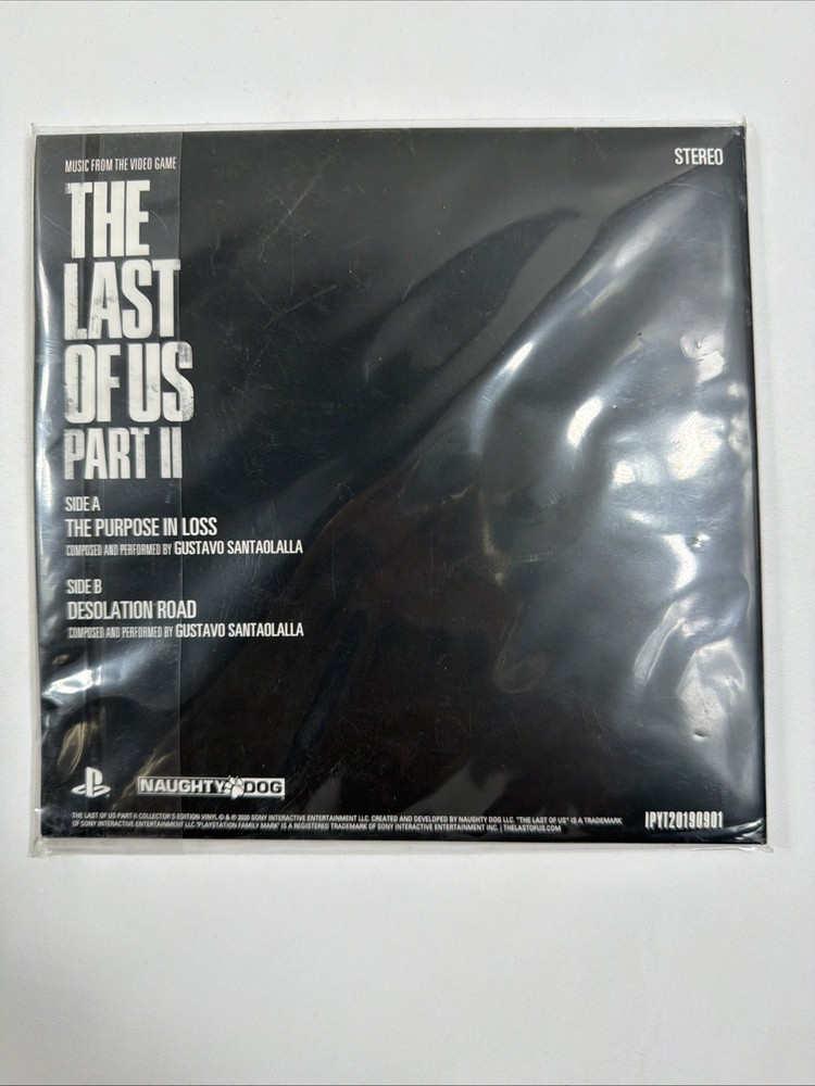 RARE The Last of Us Part 2 Ellie Edition 7″ Vinyl Original Soundtrack LP SEALED