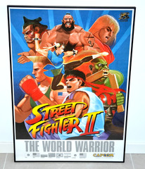 Street Fighter II 2 – Arcade B2 Poster – Capcom Japan