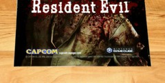 Resident Evil 1 4 Outbreak PS 2 Capcom Promo Shopping Plastic Bag like Poster