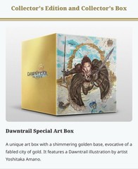 Down Trail Final Fantasy Xiv bonus Gold Box collectors EditionAnd Collectors Box
