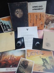 Destiny Limited Edition Folio Arms and Armament Collector Book Postcards Letter