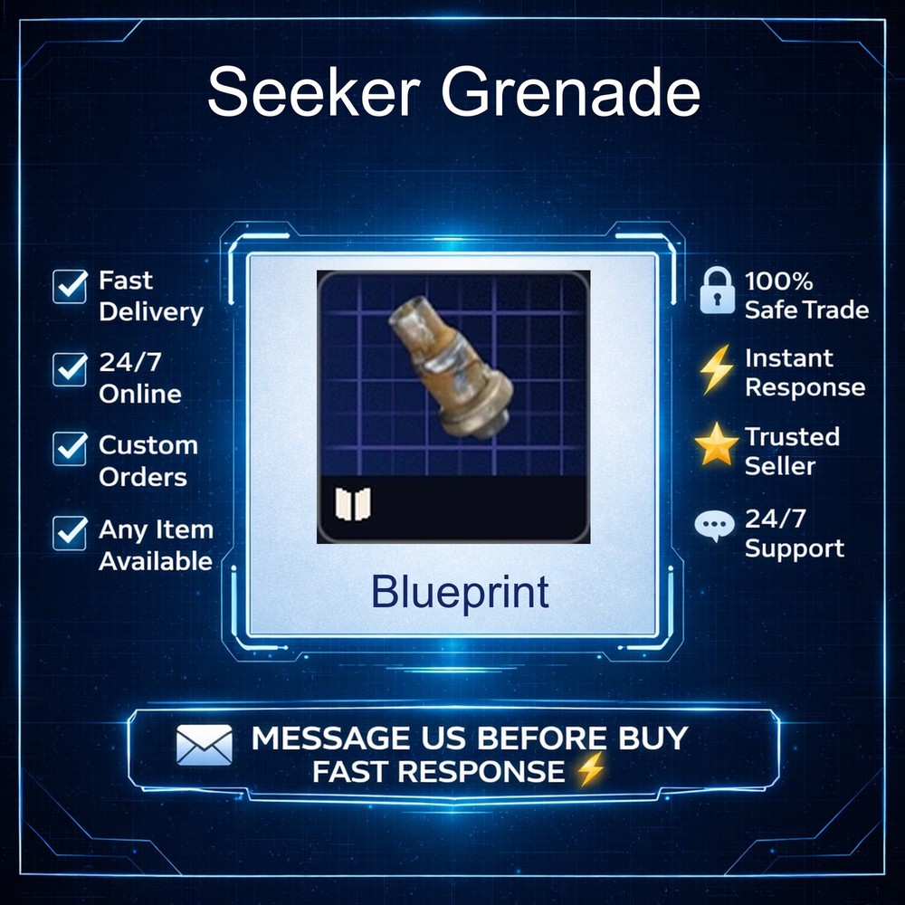 ARC Raiders Seeker Grenade Blueprints – All Blueprints Available