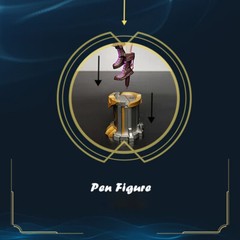 League of Legends LOL Jinx Pen Figure Model Riot Games Official Merchandise