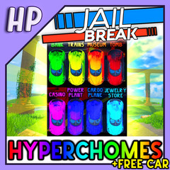 ANY HYPER CHROME Level 5 💎CLEAN • LOW TT • FAST ⚡ [+ FREE CAR] Roblox Jailbreak