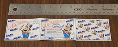 Rare 1990s MILKY WAY Mars Nintendo Super Mario MAGIC candy insert NES GB SNES