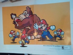 Mario vs Donkey Kong Mini-Land Mayhem! Poster Mini Mario Pauline Nintendo DS