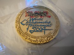 Yu-Gi-Oh! 2004 Toys R Us Tournament Prize Golden Coin ~ Promo Item ~ RARE