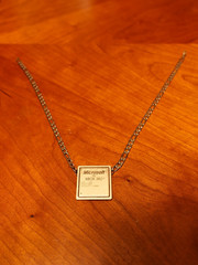 Unique Custom Xbox 360 Slim CPU Necklace, XCGPU Silver-Tone Stainless Chain