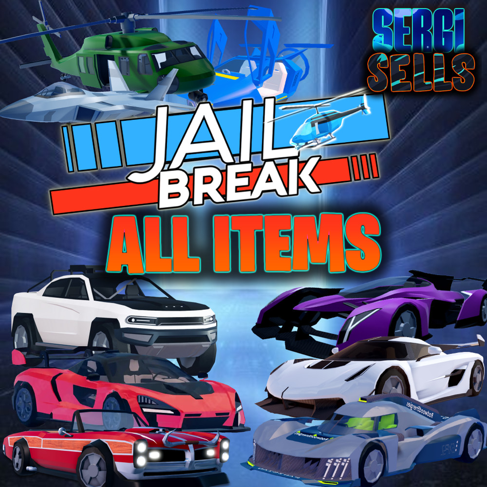 💯All Clean Items🚘, Spoilers, Rims, Colors | Jailbreak | Roblox ✅Fast Delivery