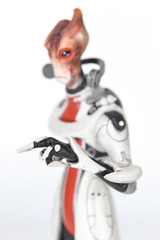 Mass Effect Mordin Solus Statue Figure 8″ Limited Polyresin Mint in Box Color
