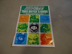 2003 Buyer’s Guide for Gamecube & Game Boy Advance Nintendo Power Promo Poster