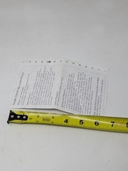 Game Crazy Store Receipt Kingdom Hearts 2 Display PS2 PlayStation 2 Vintage 2006