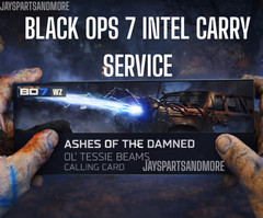Ashes of The Damned ALL Intel COD Black Ops 7 BO7 CARRY Calling Card FIRST TRY